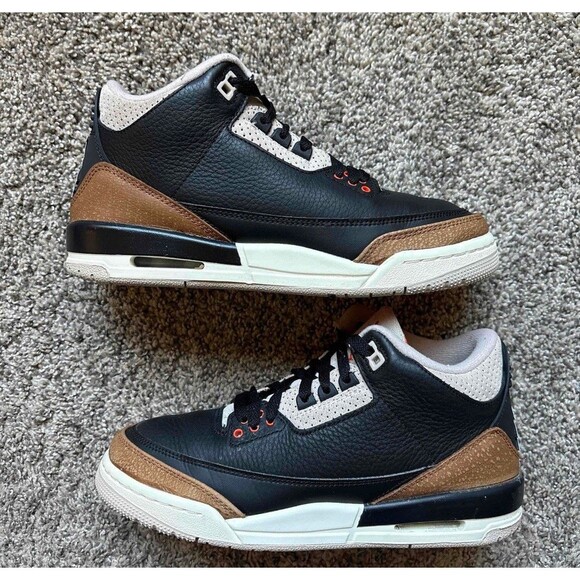 Nike Air Jordan 3 Retro Desert Elephant Size 7 Youth (Size 8.5 Women's) - Picture 1 of 9